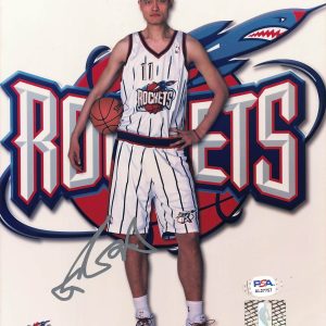 Yao Ming Signed 8x10 Photo PSA/DNA Houston Rockets Autographed