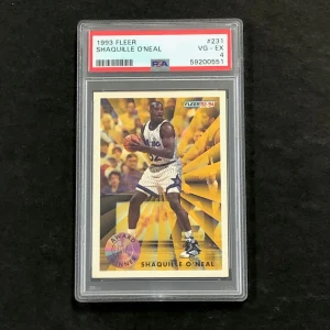 1993 Fleer #231 Shaquille O'Neal PSA 4 VG-EX Magic