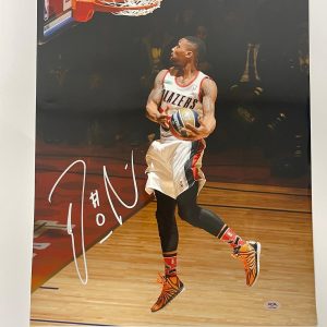 Damian Lillard signed 16x20 photo PSA/DNA Portland Trailblazers Autographed