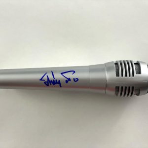 TREY ANASTASIO PHISH SIGNED AUTOGRAPH MICROPHONE MIC - JUNTA, LAWN BOY W/ JSA