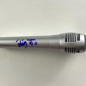 TREY ANASTASIO PHISH SIGNED AUTOGRAPH MICROPHONE MIC - BILLY BREATHES W/ JSA
