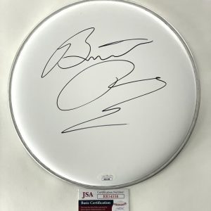 BUTCH TRUCKS SIGNED AUTOGRAPH 10" DRUMHEAD - THE ALLMAN BROTHERS BAND W/ JSA