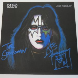 Ace Frehley KISS Signed Autograph Auto "KISS Solo: 1978 S/T" Album Vinyl LP JSA