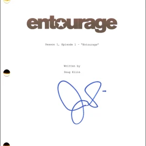 Jeremy Piven Signed Autograph Entourage Full Pilot Script Screenplay - Ari Gold