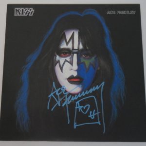 Ace Frehley KISS Signed Autograph Auto "KISS Solo: 1978 S/T" Album Vinyl LP JSA