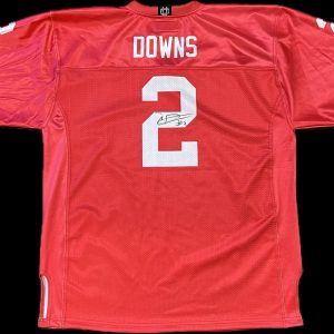 Caleb Downs Signed Jersey PSA/DNA Ohio State Buckeyes Autographed