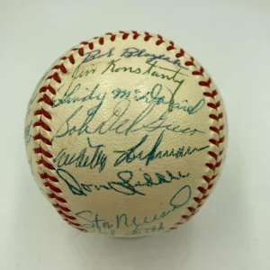 1956 St. Louis Cardinals Team Signed National League Baseball JSA COA