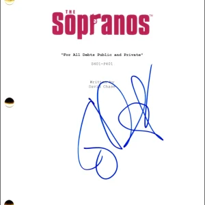 Joe Pantoliano Signed Autograph The Sopranos Full Episode Script Ralph Cifaretto