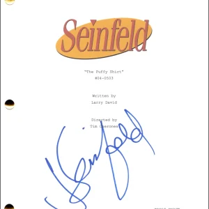 Jerry Seinfeld Signed Autograph The Puffy Shirt Script Screenplay w/ Beckett COA