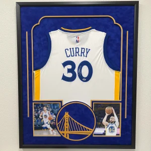 Stephen Curry Signed Jersey PSA Golden State Warriors Autographed