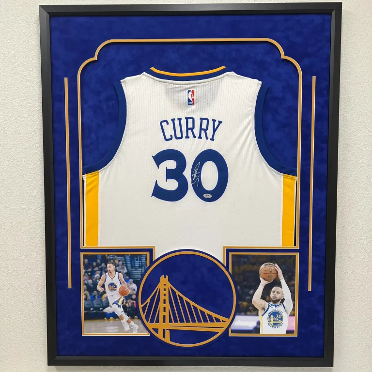 Stephen Curry Signed Jersey PSA Golden State Warriors Autographed
