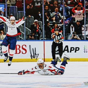 Capitals Alex Ovechkin Signed 16x20 NHL All-Time Goals Leader Photo Fanatics