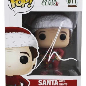 Tim Allen The Santa Clause Signed Santa #611 Funko Pop Vinyl Figure JSA #AM69485