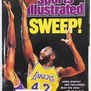 Lakers James Worthy June 5, 1989 Sports Illustrated Magazine Un-signed