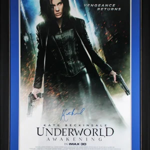 Kate Beckinsale Underworld Awakening Authentic Signed & Framed 27x40 Poster BAS