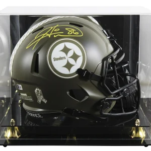 Steelers Hines Ward Signed STS Full Size Speed Rep Helmet W/ Case BAS Witnessed