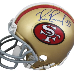 49ers Bill Romanowski Authentic Signed VSR4 Rep Mini Helmet BAS #BV01196