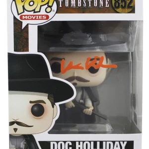 Val Kilmer Tombstone Signed Doc Holliday #852 Funko Pop Figure BAS #BU60486