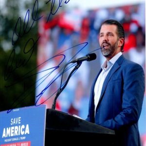 DONALD DON TRUMP JR. Signed 8x10 Photo w/ Hologram COA