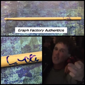 GFA Circle Jerks Drummer * LUCKY LEHRER * Signed Autograph Drumstick LA1 COA