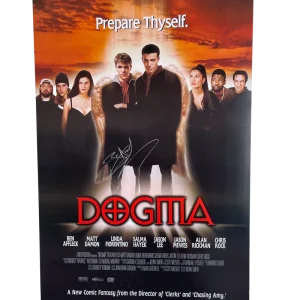 BEN AFFLECK SIGNED DOGMA FULL SIZE MOVIE POSTER 27X40 AUTOGRAPH BECKETT WITNESS