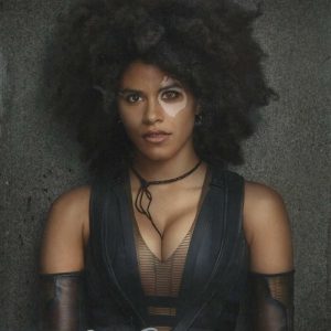 ZAZIE BEETZ SIGNED 11X14 PHOTO DEADPOOL AUTHENTIC AUTOGRAPH BECKETT COA