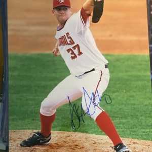 STEPHEN STRASBURG SIGNED 16X20 WASHINGTON NATIONALS BECKETT BAS AUTOGRAPH AUTO