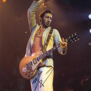 PETE TOWNSHEND SIGNED 11X14 PHOTO THE WHO AUTHENTIC AUTOGRAPH PSA/DNA COA 6