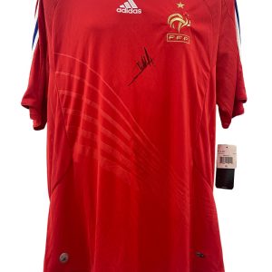 THIERRY HENRY FRANCE SIGNED AUTHENTIC JERSEY WITH TAGS AUTOGRAPH BECKETT 2
