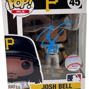 Josh Bell Signed Pittsburgh Pirates 45 Funko Authentic Autograph Beckett