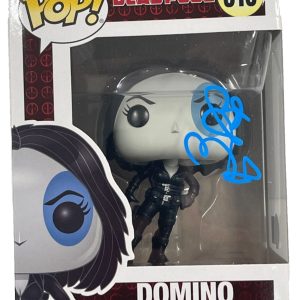 Zazie Beetz Signed Domino Funko 315 Deadpool Authentic Autograph Beckett