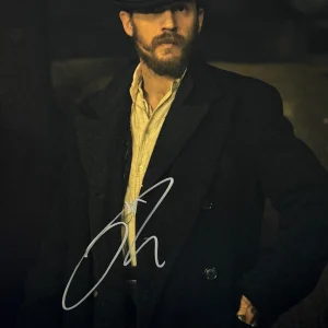 Tom Hardy Signed 11x14 Photo Peaky Blinders Authentic Autograph Beckett