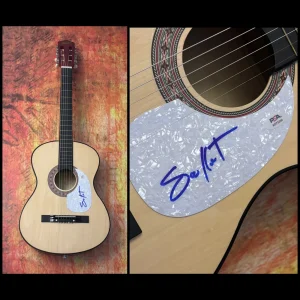 PSA Sam Hunt Signed Acoustic Guitar With COA Proof