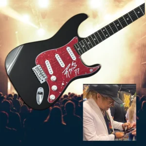 GFA Alice Cooper Guitarist Ryan Roxie Signed Electric Proof Guitar