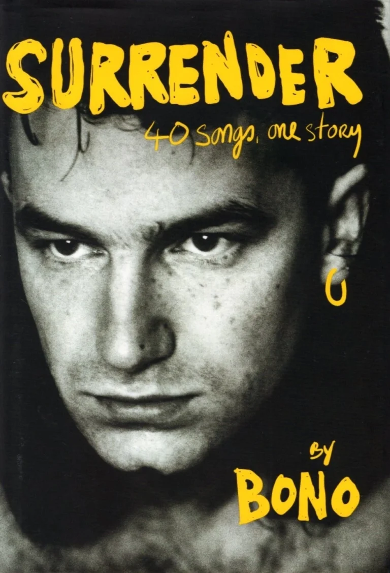 BONO Signed Autographed 1st Edition Surrender Book