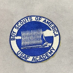 VTG BOY SCOUTS OF AMERICA USAF United States Air Force Academy Souvenir PATCH