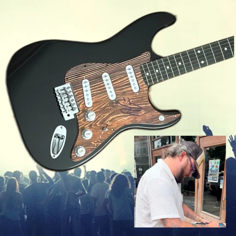 GFA Room 41 Holy Ghost Fire  * PAUL CAUTHEN* Signed Electric Guitar PROOF COA