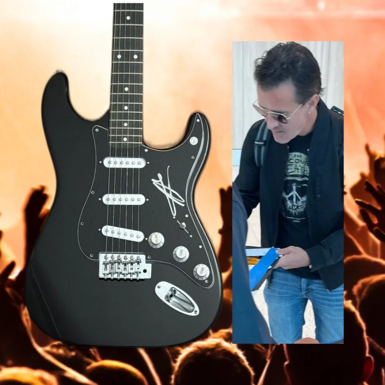 GFA  Creed Rock Star  * SCOTT STAPP *  Signed Electric Guitar  PROOF COA