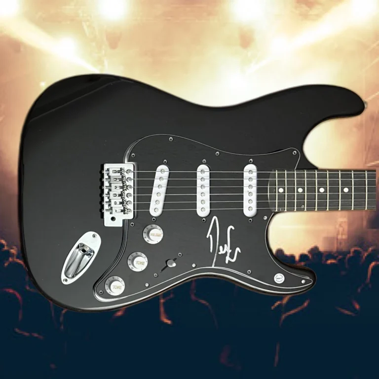 GFA  Default Band Singer  * DALLAS SMITH *  Signed Electric Guitar COA