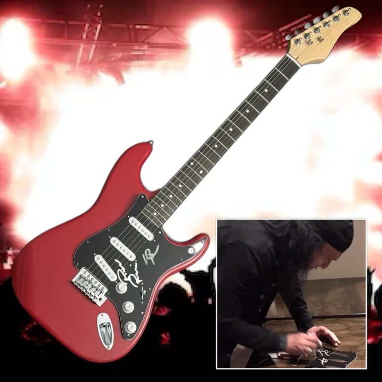 GFA Robb Reiner Steve Lips Kudlow * ANVIL * Band Signed Electric Guitar AD2 COA