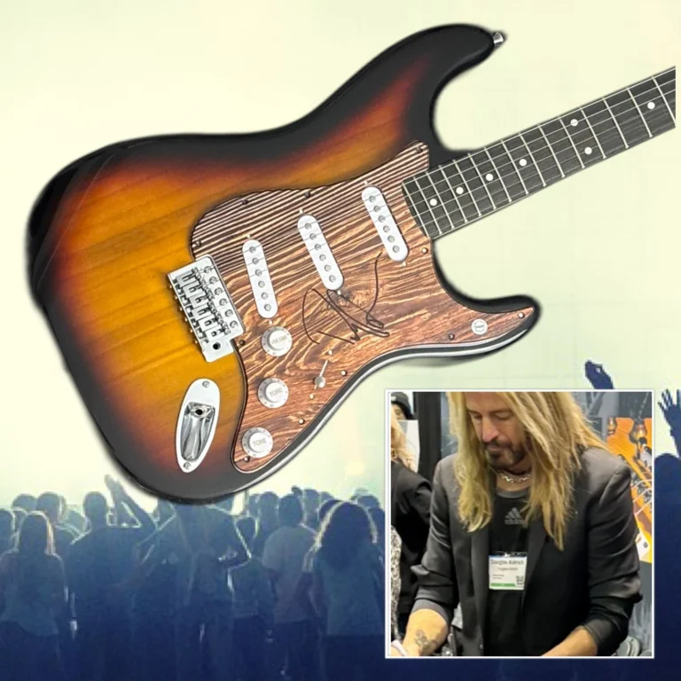 GFA Dio & Whitesnake Guitarist  * DOUG ALDRICH *  Signed Electric Guitar COA