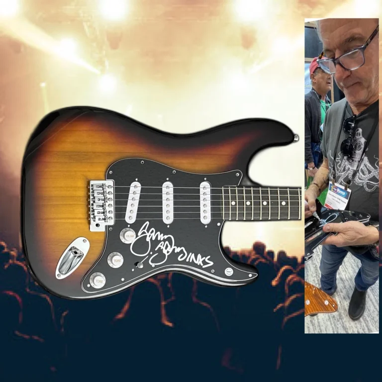 GFA INXS Band Guitarist  * GARY BEERS *  Signed Electric Guitar PROOF COA