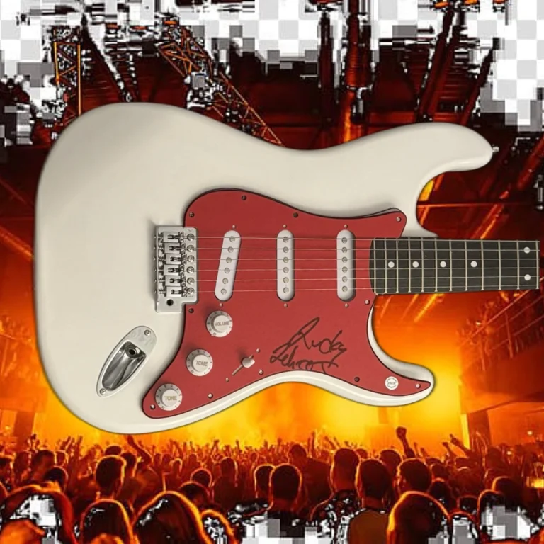 GFA CIRCLE JERKS DRUMMER  * LUCKY LEHRER *  SIGNED ELECTRIC GUITAR AD1 COA COLLECTIBLE MEMORABILIA