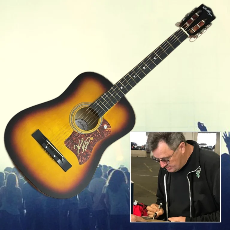 GFA Eagles & Country Legend  * VINCE GILL *  Signed Acoustic Guitar PROOF COA