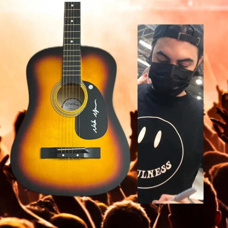 GFA Good Time & Paradise to Me  * NIKO MOON *  Signed Acoustic Guitar PROOF COA