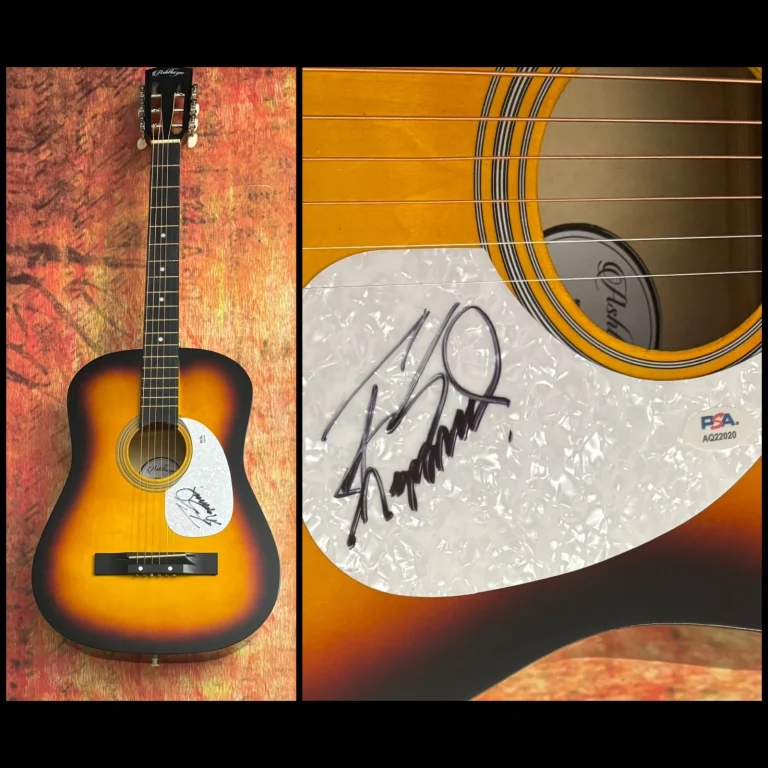 PSA  I Loved 'Em Every One  *  T.G. SHEPPARD *  Signed Acoustic Guitar COA