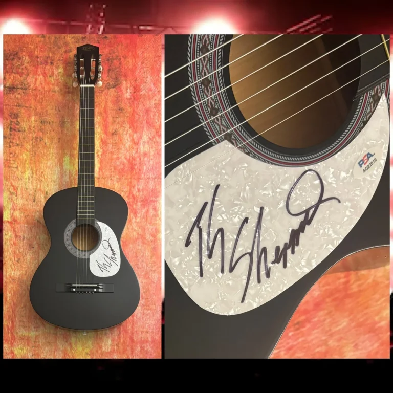 PSA  I Loved 'Em Every One  *  T.G. SHEPPARD *  Signed Acoustic Guitar COA