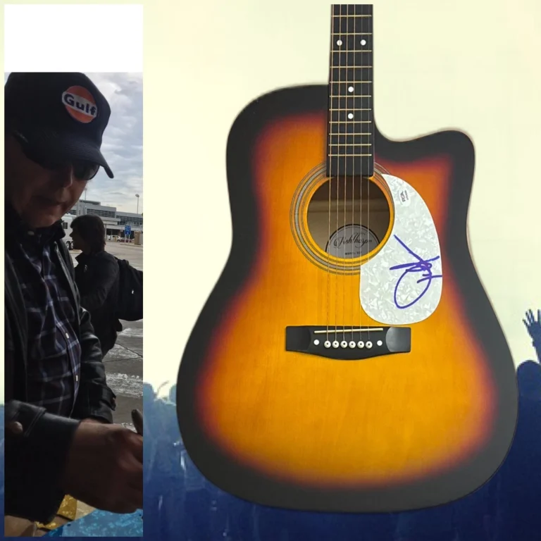 PSA  Guitars, Cadillacs Star  * DWIGHT YOAKAM *  Signed 41