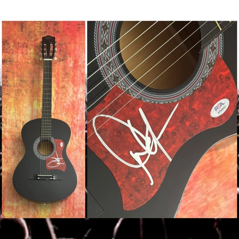 PSA  Guitars, Cadillacs Star  * DWIGHT YOAKAM *  Signed Acoustic Guitar COA