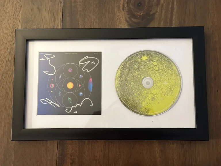 COLDPLAY SIGNED 